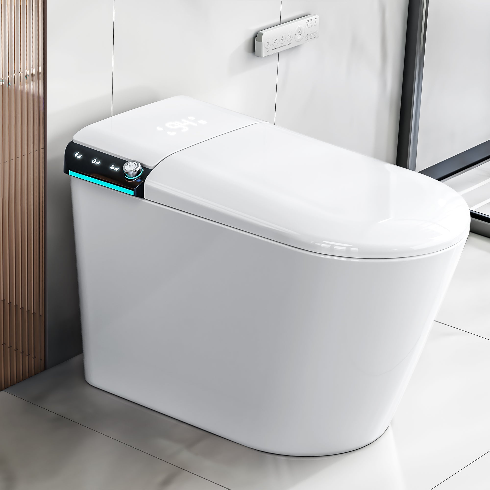 YULIKA-U1 Touchscreen Smart Bidet Toilet with Aromatherapy System